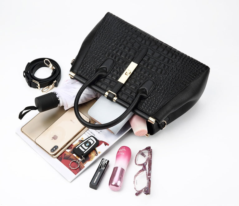Large Capacity Messenger Handbag