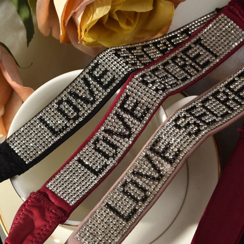 Rhinestones Diamonds G-string Thongs T-backs