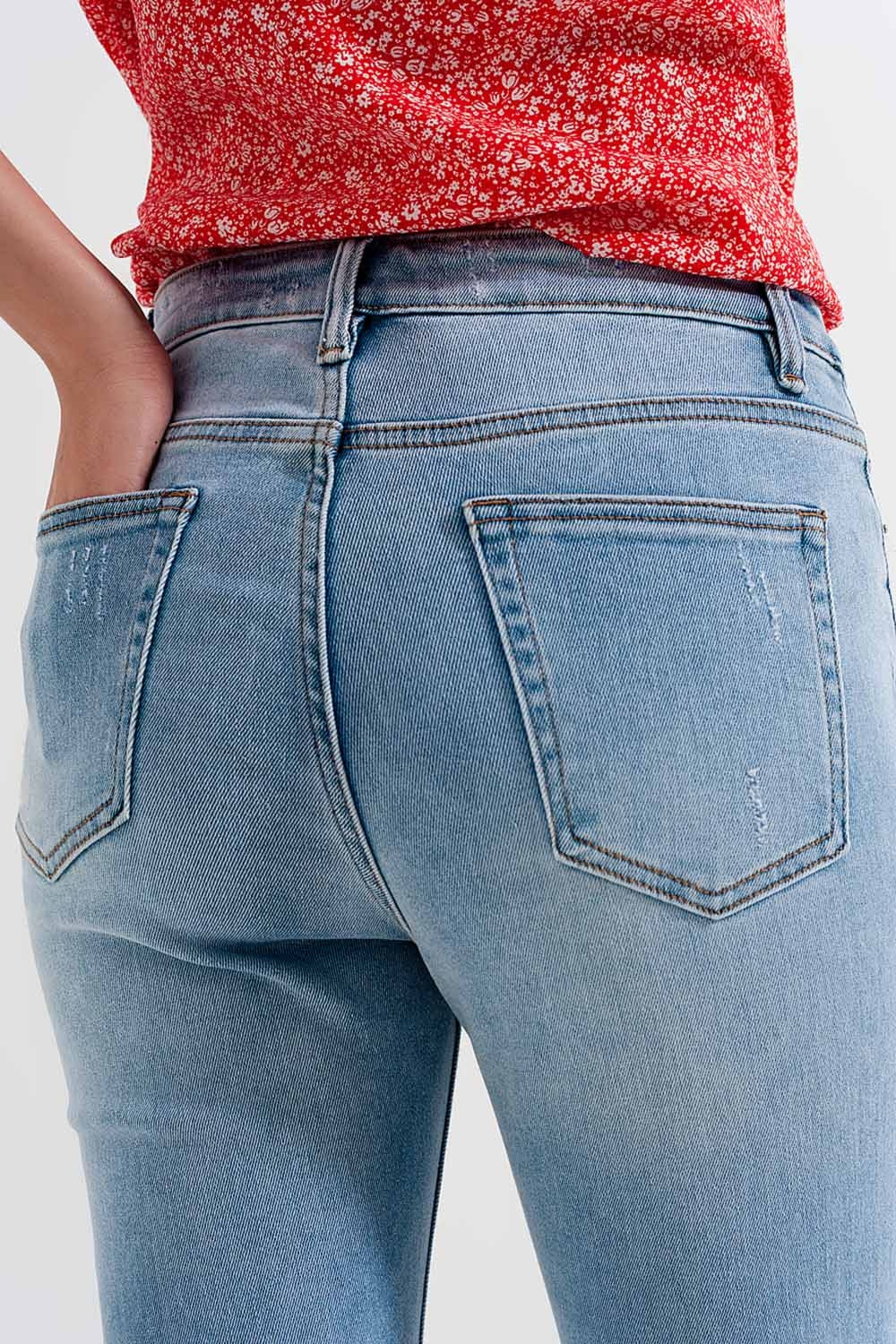 Bleach ripped jeansJeans