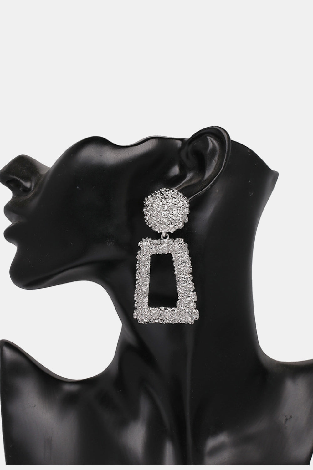 Geometrical Shape Zinc Alloy Dangle Earrings Posh Styles Apparel