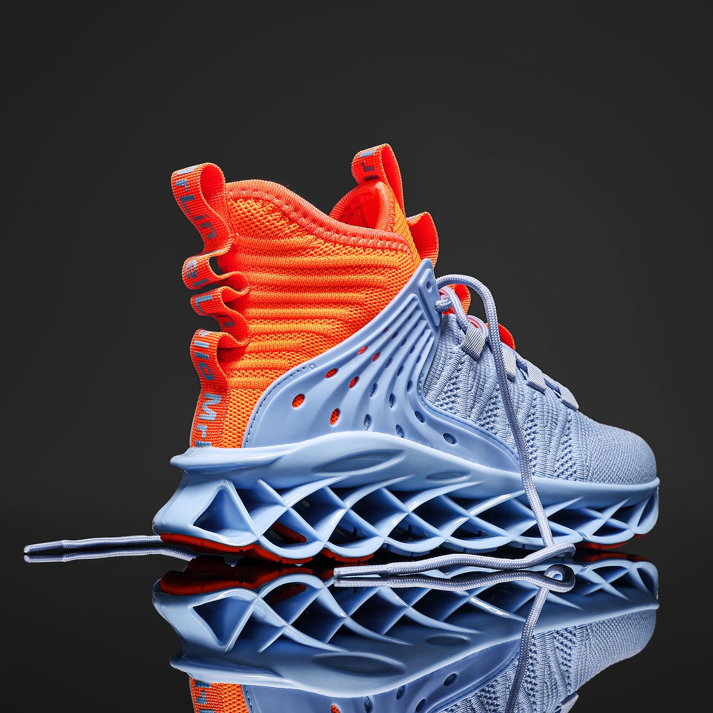 Non-Slip, Breathable Mesh Athletic Sneakers With Traction Support