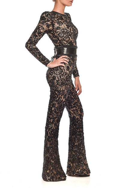 Exquisite Lace Slim Jumpsuit