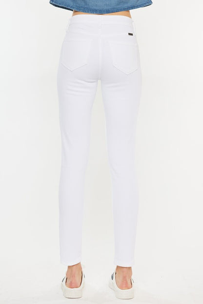 High Rise Ankle Skinny Jeans