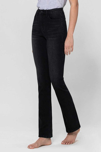 High Rise Slim Bootcut Jeans