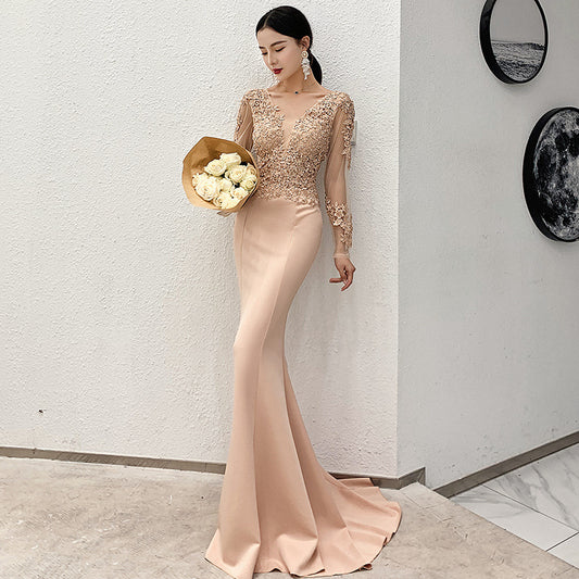 Luxury Long Evening Dress