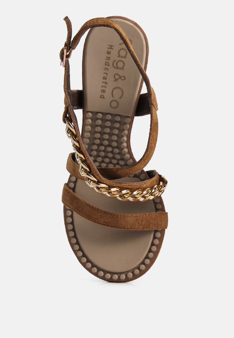 domeda metal chain mid heel sandal-19