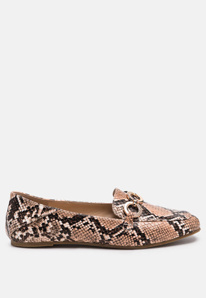 wibele croc textured metal show detail loafers-5