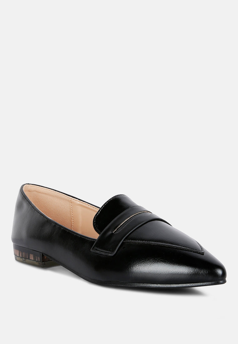 peretti flat formal loafers-6