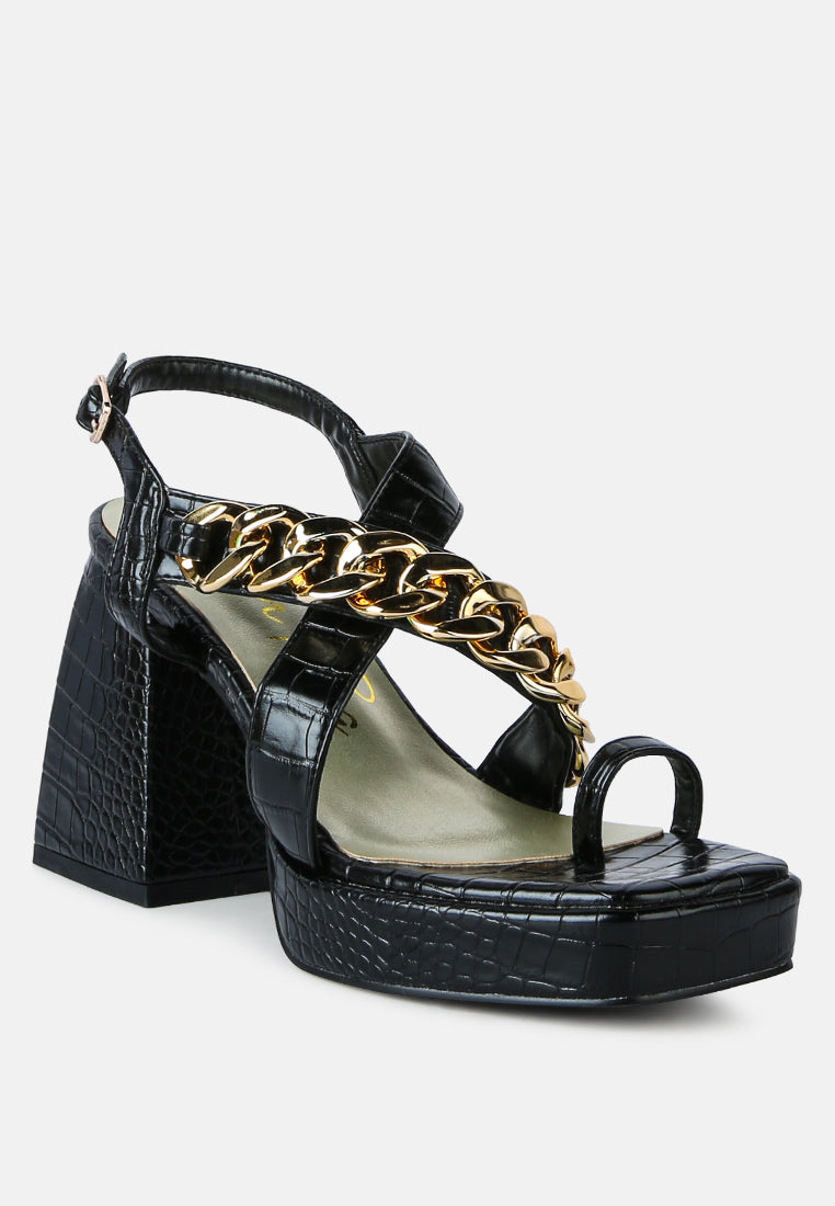 frecklin metal chain block heel sandals-11