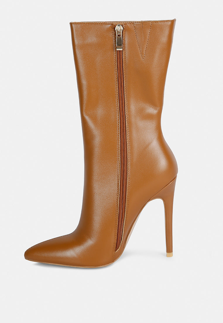 over the ankle leather stiletto boot-4