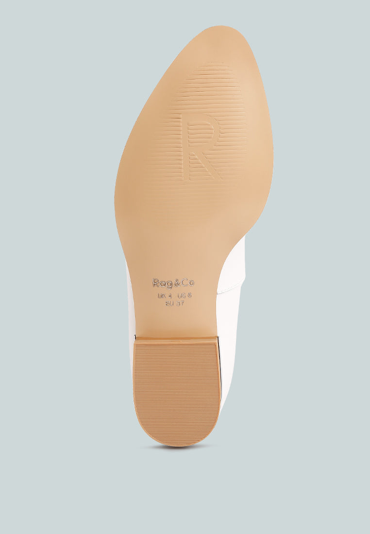 richelli metallic sling detail loafers-6