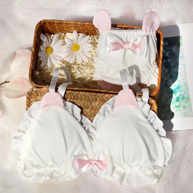 Floral Bra and Panties Set