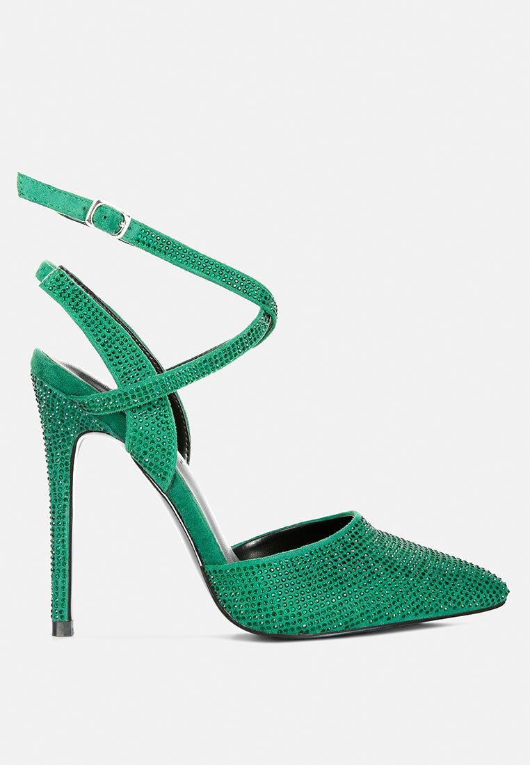 charmer diamante studded high heeled sandal-7