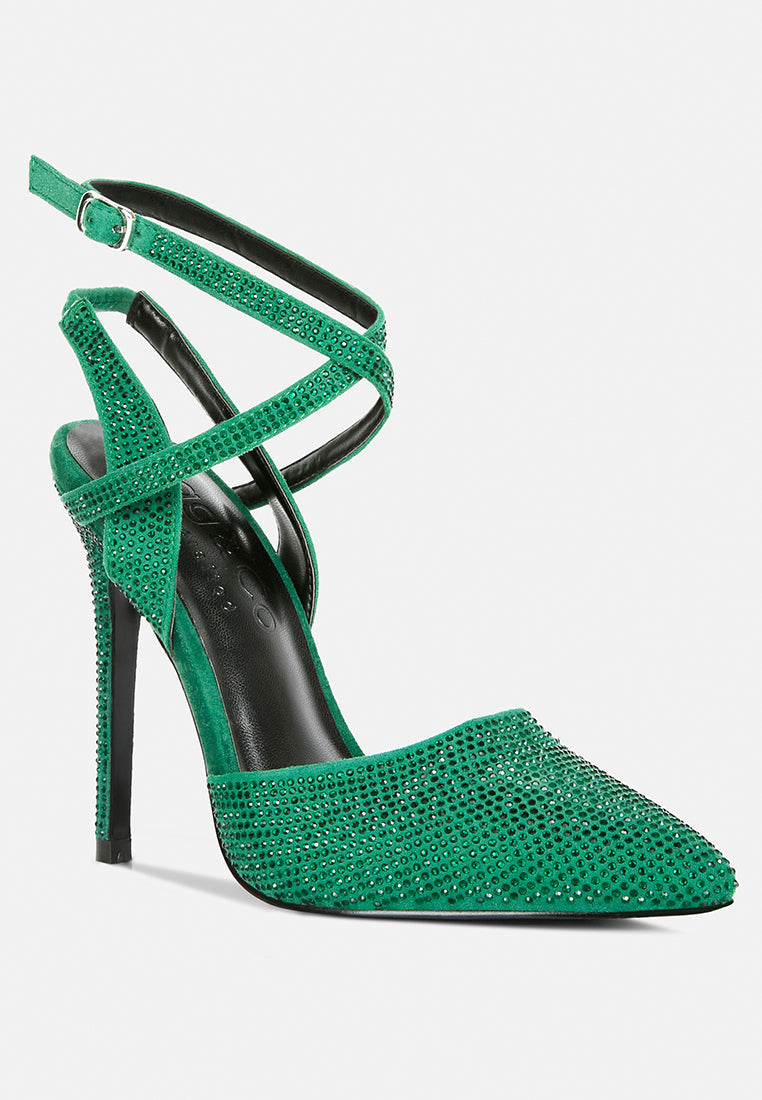 charmer diamante studded high heeled sandal-8