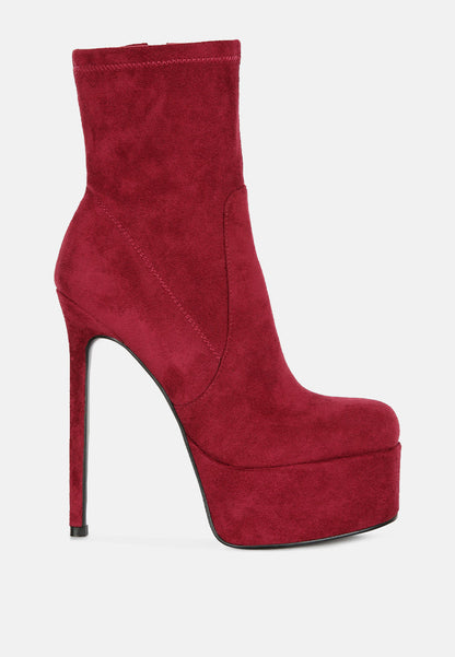 clubbing high heele platform ankle boots-5