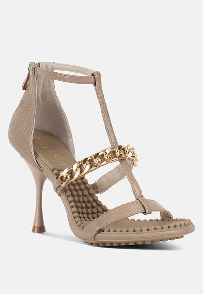 dakota metal chain mid heel sandals-8