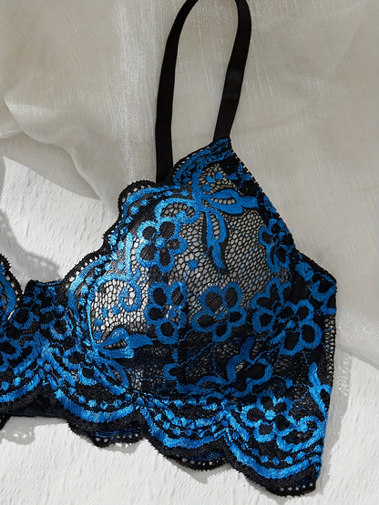 Bra and panties lace lingerie set