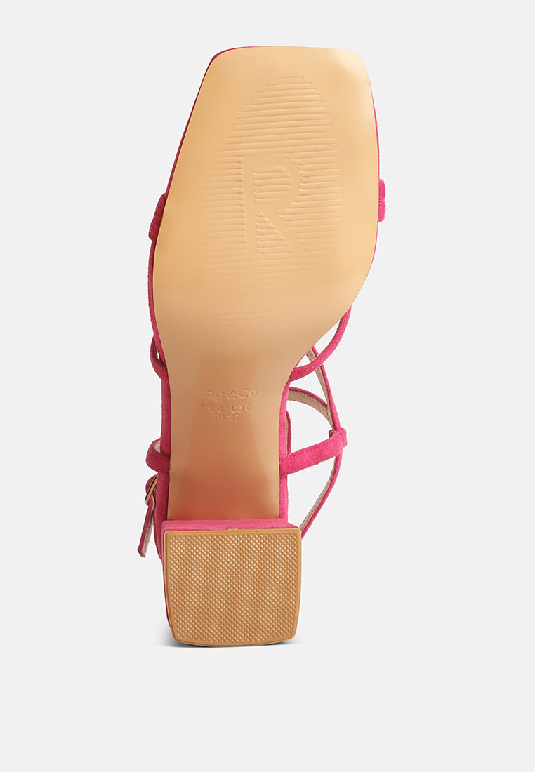 fiorella strappy block heel sandals-14