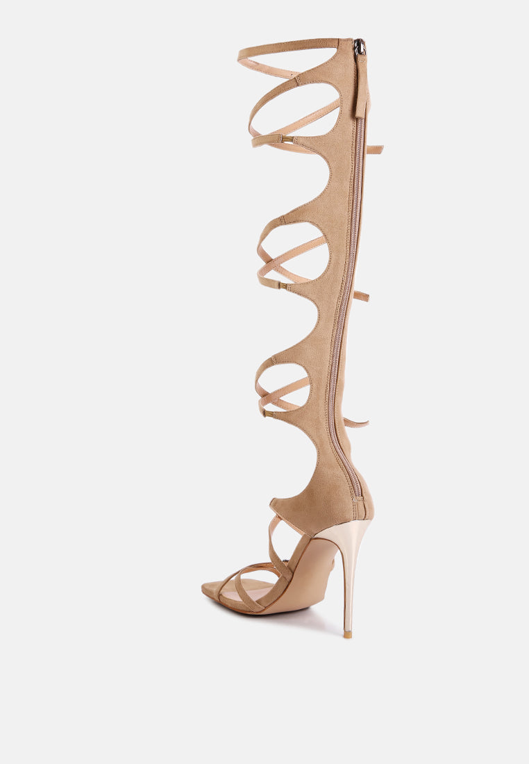 gossip dramatic strappy stiletto heels-2