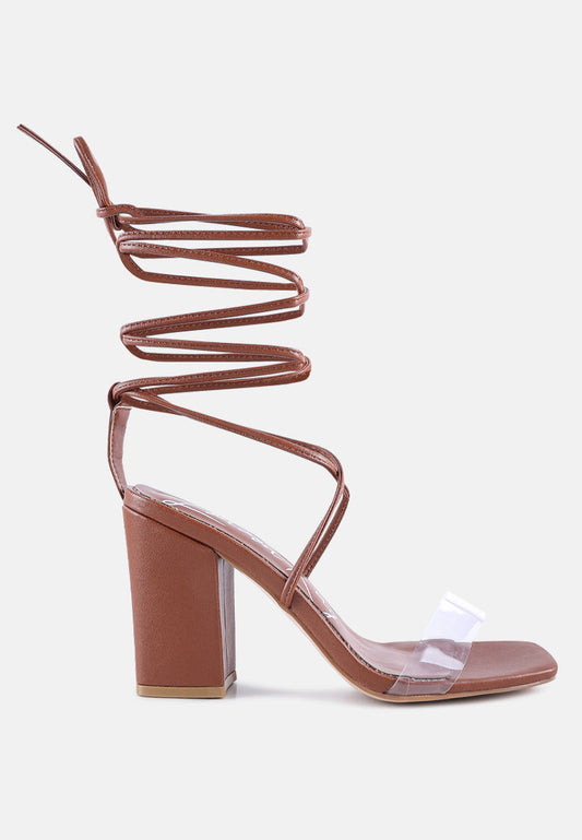 high cult strappy tie-up block heels-0