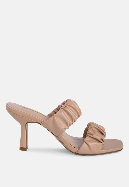 lady lynn gather around slip-on heeled sandals-0