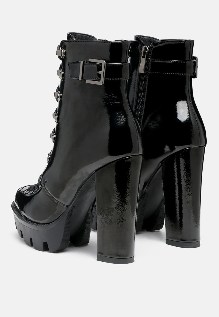 lobra high heel lace up ankle boots-2