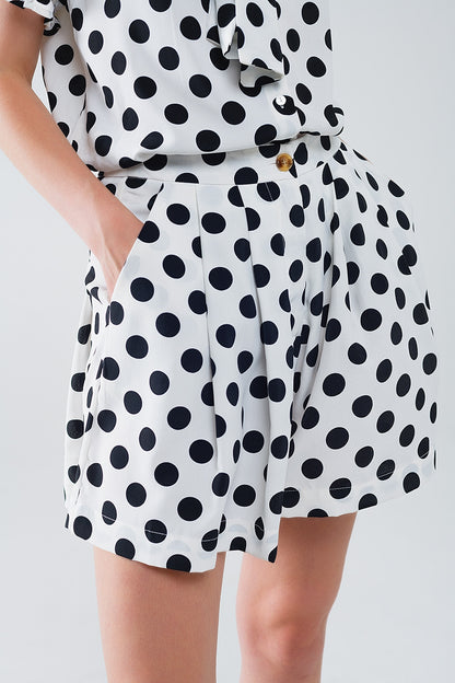 Polka dot Shorts with pockets