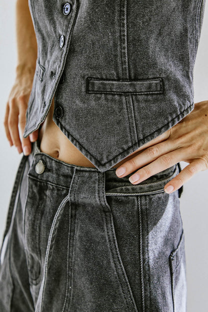 A BETTER DAY DENIM VEST