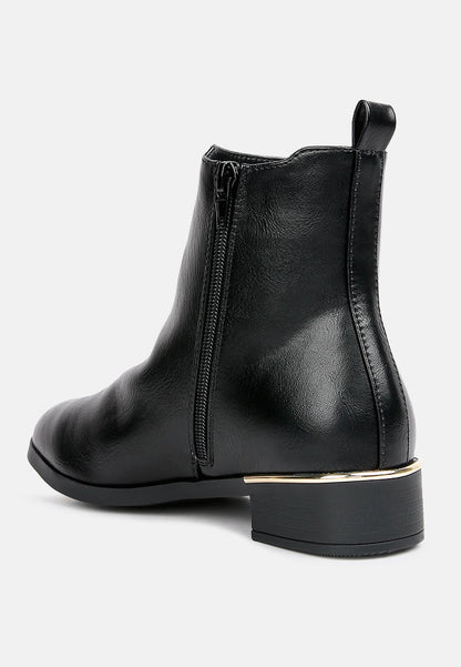 yacht winter basic ankle boots-9