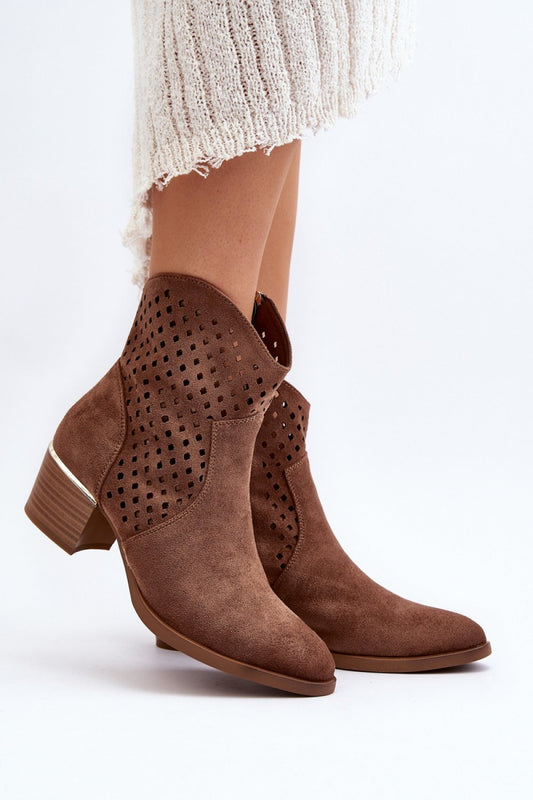 Heel boots model 192922 Step in style-0
