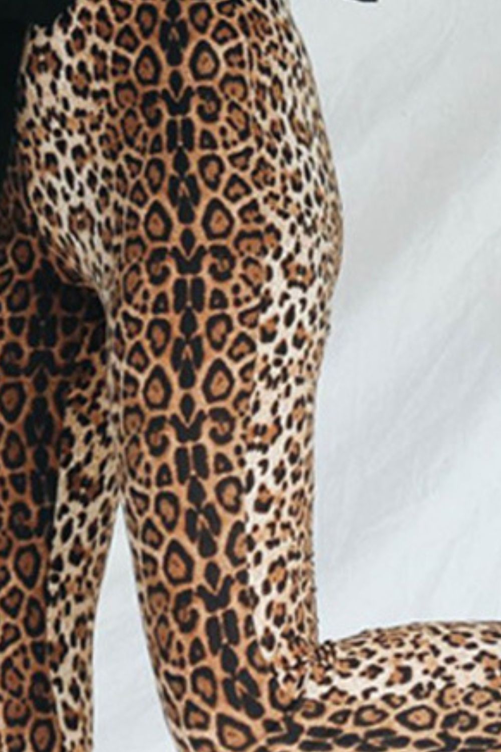 Leopard Print Flare Leg Pants Posh Styles Apparel