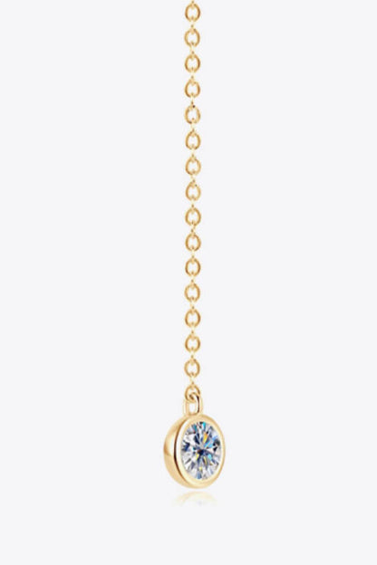 Adored Moissanite Chain Earrings Posh Styles Apparel