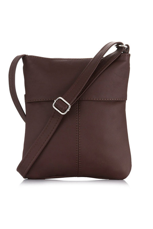 Natural leather bag model 173169 Galanter-0