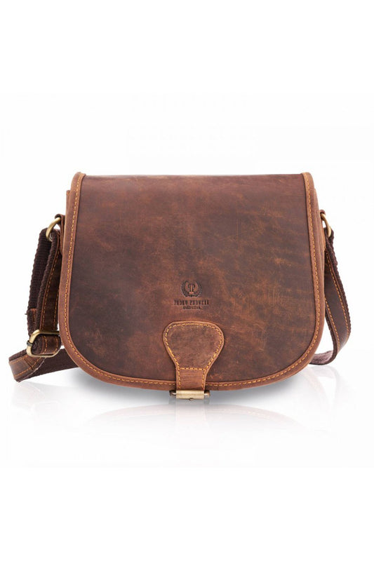 Natural leather bag model 173195 Galanter-0