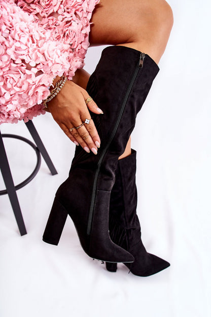 Heel boots model 173619 Step in style Posh Styles Apparel