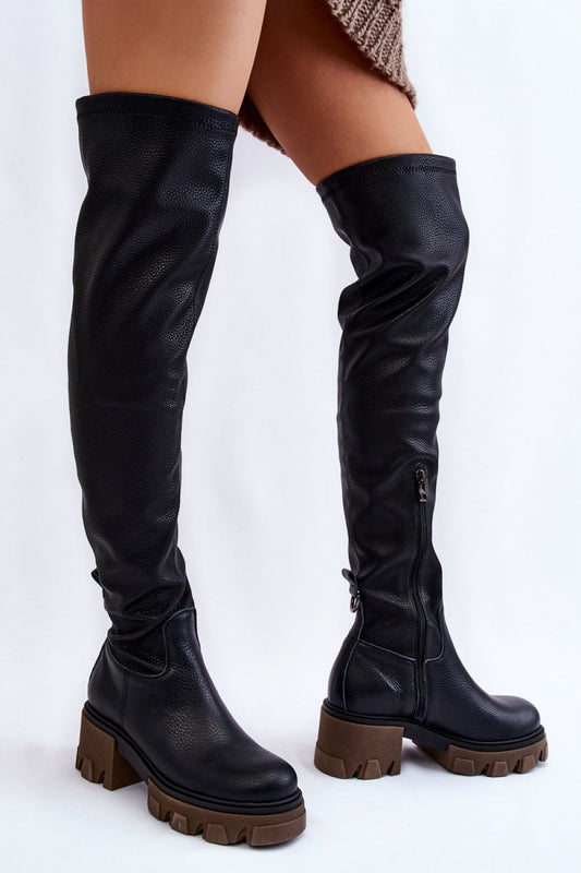 Thigh-Hight Boots model 174128 Step in style Posh Styles Apparel