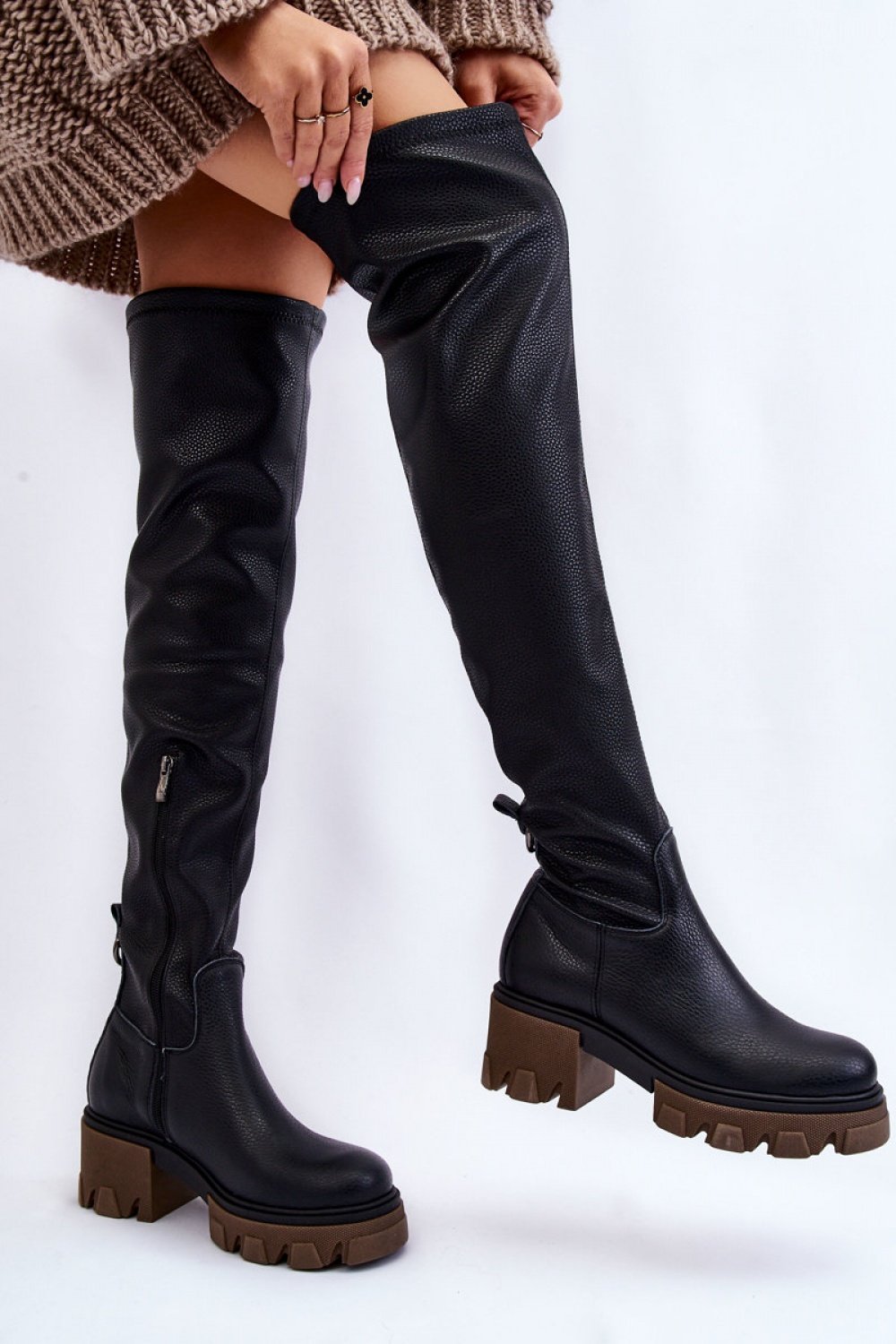 Thigh-Hight Boots model 174128 Step in style Posh Styles Apparel