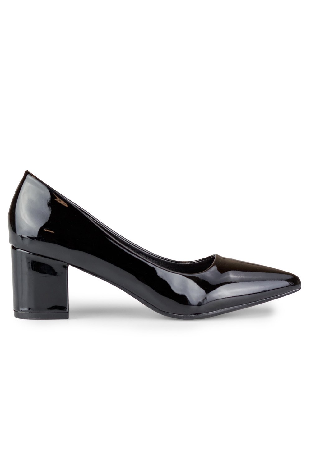 Black block heel pumps model 184852 PRIMO-3