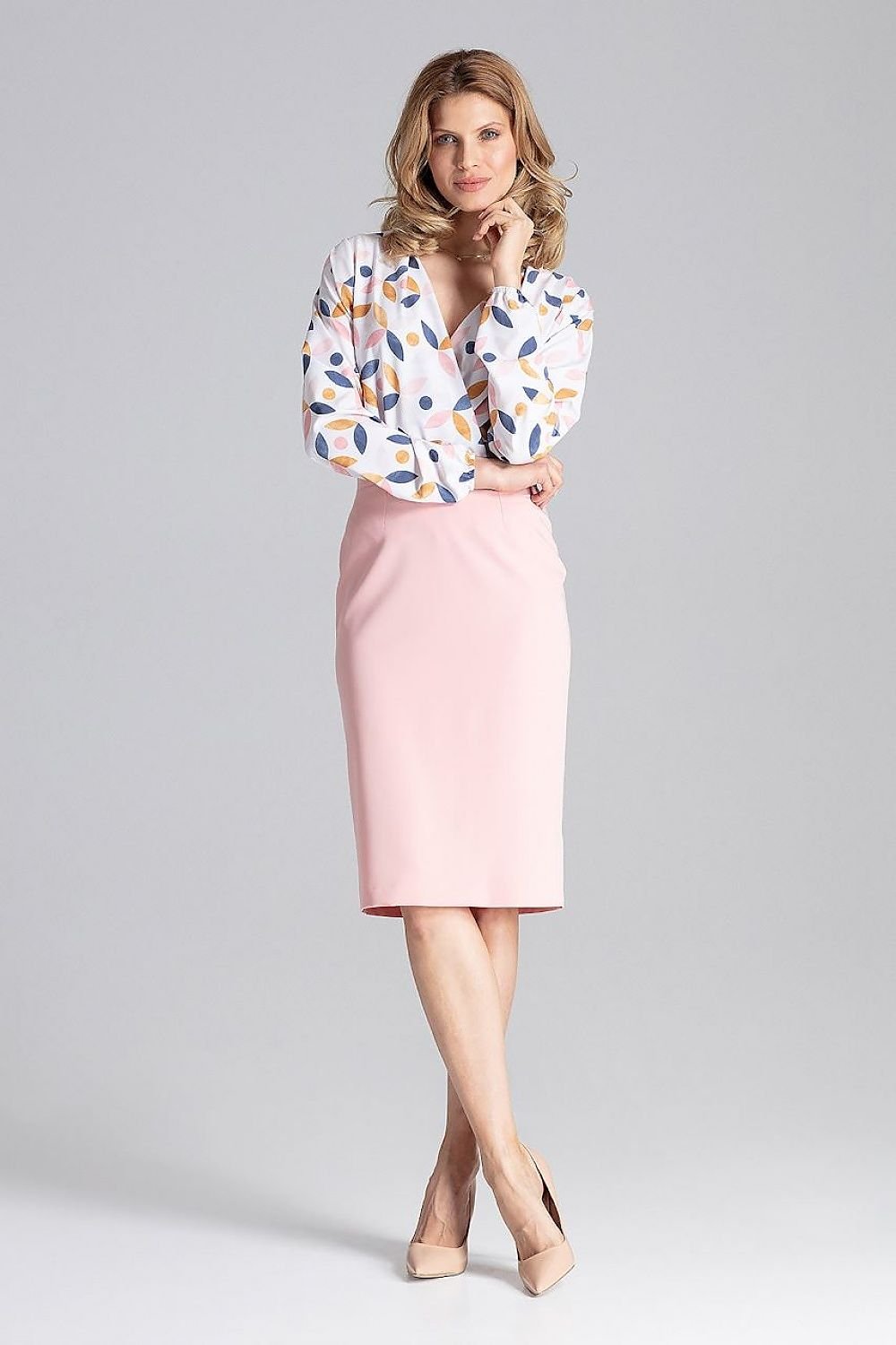 Classic skirt model 129754 Figl