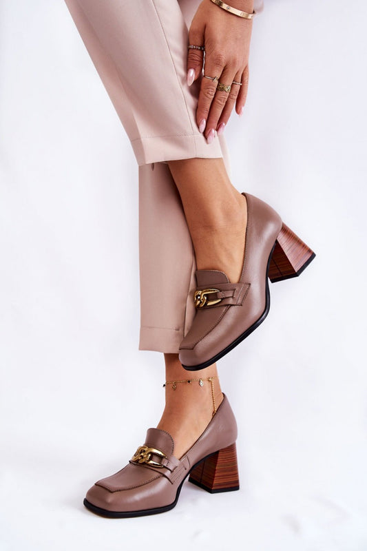 Block heel pumps model 175289 Step in style Posh Styles Apparel