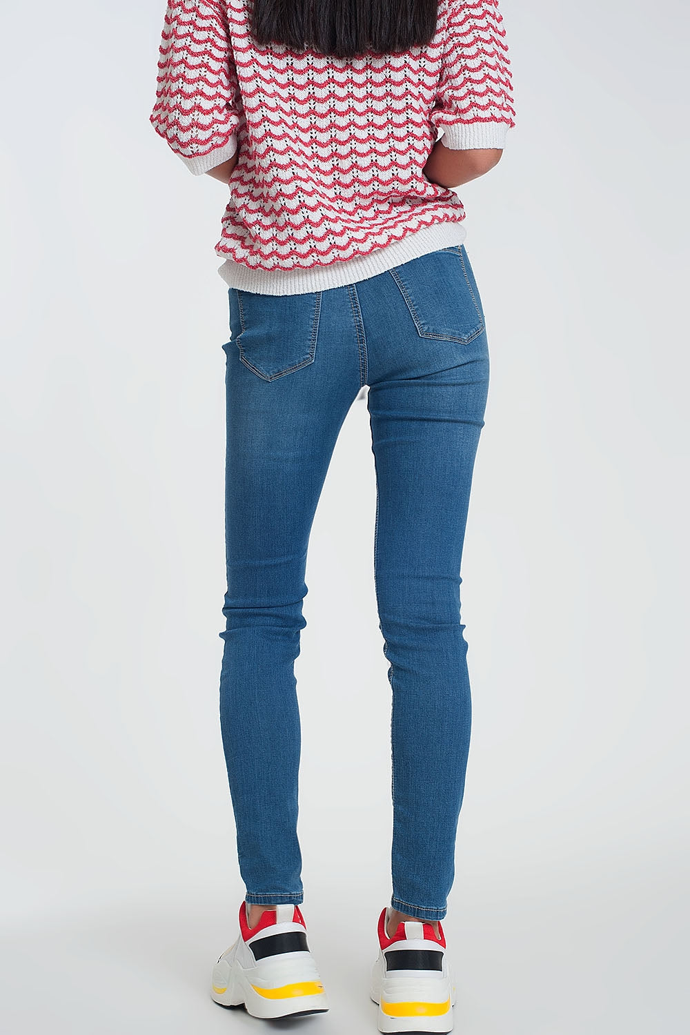 Jeggings in dark washJeans