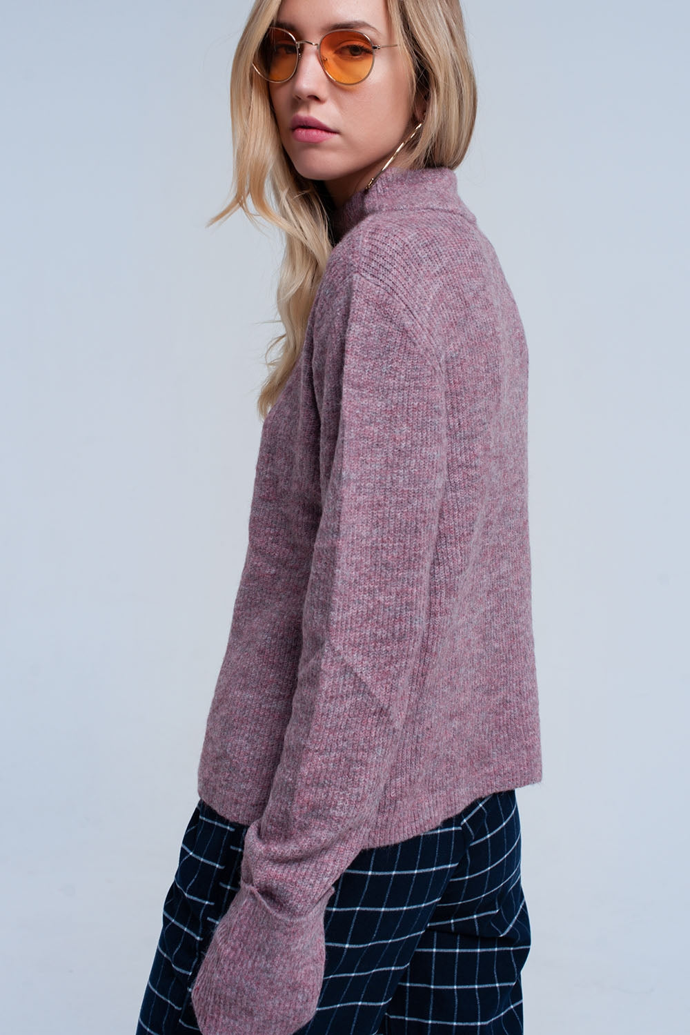 Soft knit lilac sweaterSweaters