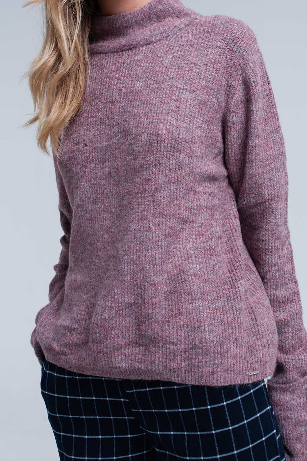 Soft knit lilac sweaterSweaters