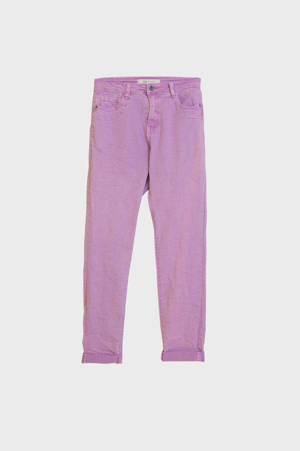 Straight leg jeans in lila