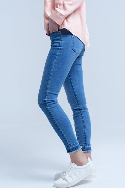 Two tone denim jeanJeans