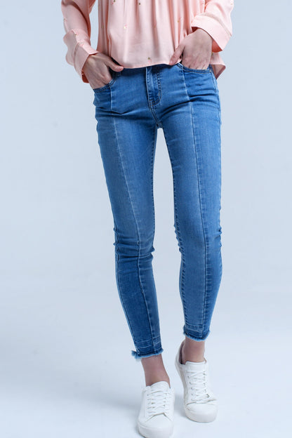 Two tone denim jeanJeans